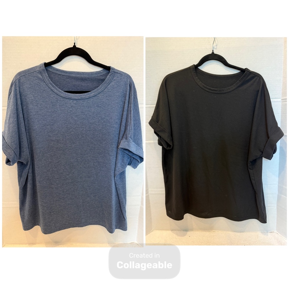 Bundle of 2 override Black and Blue T-Shirts